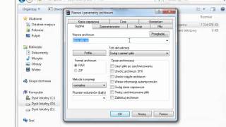 Jak podzielić duży plik na woluminy w WinRAR [upl. by Ynoyrb]