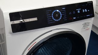 Bosch WQB246C9GB Serie 8 Heat pump Dryer [upl. by Ellennaj]