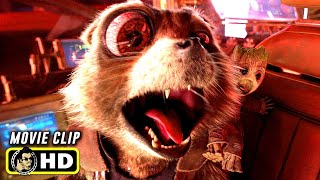 GUARDIANS OF THE GALAXY VOL 2 2017 quot700 Space Jumpsquot IMAX Clip HD Marvel [upl. by Ahoufe]