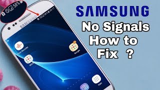 How to Fix Samsung No Signals Issue [upl. by Tchao]