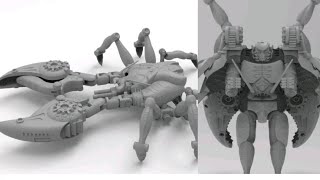 New Transformers Griffin Wings Masterpiece Scale Beast Wars Rampage Prototype figure revealed [upl. by Bonner526]