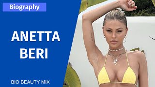 Anetta Beri  Modelo de bikinis e influencer  Biografía e información [upl. by Valerye]