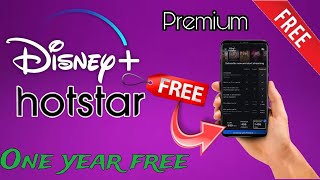 How To Get Free Disney  Hotstar Subscription  Disney Hotstar Subscription Free  Hotstar Premium [upl. by Webber]