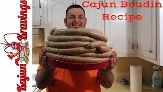 Cajun Boudin Recipe Updated Version Step By Step [upl. by Sung]