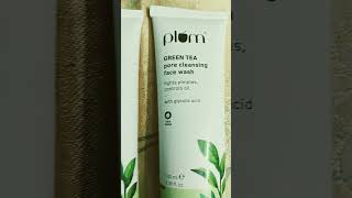 Plum Green tea pore cleansing face wash Plum beauty productspurplecom [upl. by Llessur]