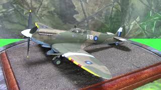 Built ICM Models 148 Spitfire MkVIII Burma [upl. by Dasa68]