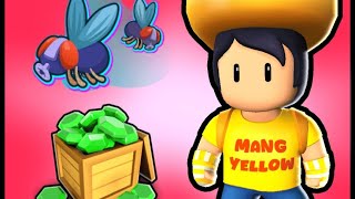 JUGAMOS CON LA SKIN DE MANG YELLOW 💛🎃🐥 [upl. by Cher]