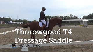 Thorowgood high wither fit saddle in use [upl. by Tamera]