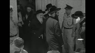 Historical Footage of Satmar Rebbe Rabbi Yoel Teitelbaum Ztquotl – 1965 in Israel [upl. by Miriam]