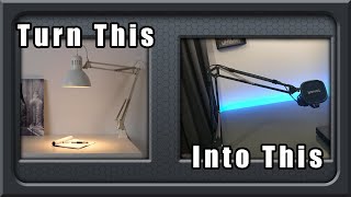 Ikea Hack How To Convert An Ikea Tertial Desk Lamp Into A Tonor TC30 Mic Boom Arm [upl. by Bail689]