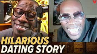 Chad Johnson falls down laughing at Shannon Sharpes hilarious dating story  Nightcap w Unc amp Ocho [upl. by Aratihc716]