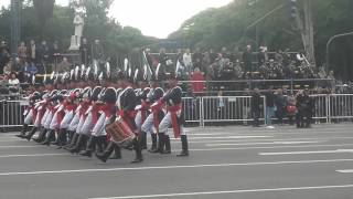 Desfile Militar  Ejército Argentino 27052017 2 [upl. by Billmyre]