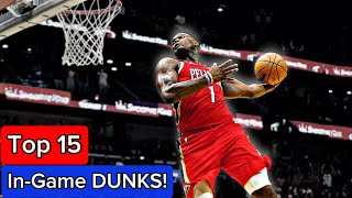 Top 10 Greatest NBA Dunks Ever [upl. by Audrie657]