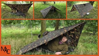 25 of the Best Poncho Tarp Shelter Set Ups for Bushcraft and Survival [upl. by Anilrac]