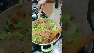 bihon with Sardines lutong pinoy Recipe trendingshorts satisfyingmycravings [upl. by Berry]