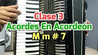 Clase 3  Acordes De Acordeon  Como Tocar [upl. by Yanaton428]