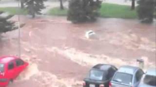 Inland Tsunami hits Toowoomba during Queensland floods [upl. by Notniw]