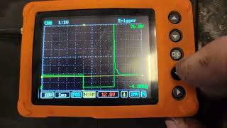 43 spider injector test with AES Uscope The pocket scope you need in your diag bag automotive [upl. by Elletnohs]