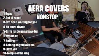 NONSTOP AERA COVERS POP SONG [upl. by Atinuhs]