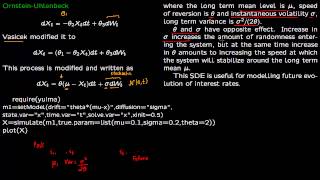 1 4 Vasicek Model [upl. by Esilanna]