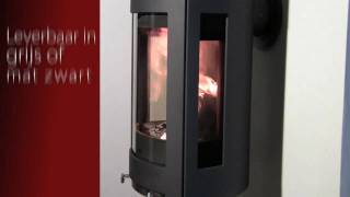 Jotul F 371 houtkachel brandend bij UwKachel [upl. by Eneleh100]