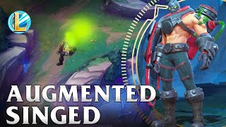 Augmented Singed Skin Spotlight  WILD RIFT [upl. by Renato156]