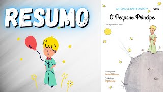 Livro Pequeno Príncipe Narrado Em Um Resumo  Áudio [upl. by Oiled]