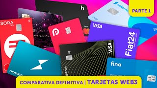 CriptoTarjetas WEB ¿Cuál Te Conviene  La comparativa definitiva 2024 [upl. by Marcelo]