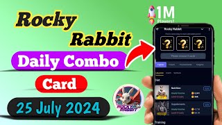 Rocky Rabbit Combo 25 July  Rocky Rabbit Today Combo [upl. by Aihsel]