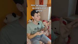 POV sei passato da Android ad Iphone android iphone whatsapp iphonetricks tenorshare [upl. by Alves]