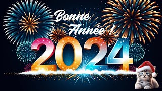 Bonne année 2024 ღ belle vidéo a offrir pour le nouvel an ღ Meilleurs vœux 2024 ღ [upl. by Bittner717]