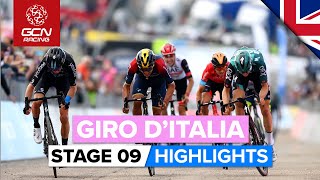 GC Leaders Fight It Out On First Mountain Finish  Giro DItalia 2022 Stage 9 Highlights [upl. by Kelci]