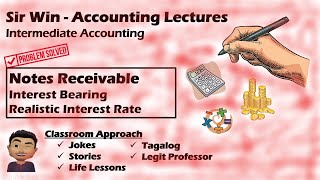 Lecture 04 Interest Bearing Notes Receivable Receivable Accounting Intermediate Accounting [upl. by Haisej]