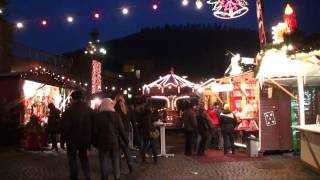 Advents en kerstmarkt in Cochem Moezel Duitsland  Kerst Moezelstreek [upl. by Notsnhoj]