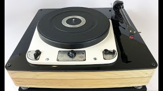 A OneOfAKind Modernized Custom Garrard 301 Vintage Turntable [upl. by Andryc]