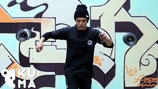 Crazy Chinese YoyoDiabolo Tricks [upl. by Tenneb]