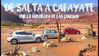 De Salta a Cafayate por la Quebrada de las Conchas [upl. by Valerie903]