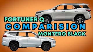 FORTUNER Q 2023 VS MONTERO SPORTS BLACK SERIES 2023 [upl. by Haram]