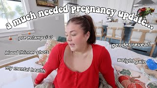 THE TRUTH ABOUT PREGNANCY gender reveal pre eclampsia concerns mental health amp more [upl. by Stich275]