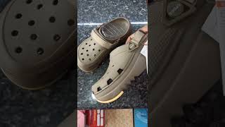 CROCSHIKER XSCAPE 🤎 UNBOXING😍 [upl. by Euqinim]