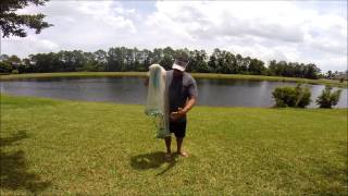 Easiest way to throw a Cast Net [upl. by Namad]