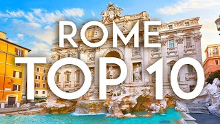 TOP 10 Things to do in ROME  2023 Travel Guide [upl. by Lucian836]