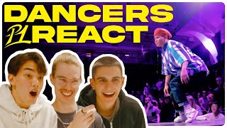 Dancers React MT Pop Dance Battles [upl. by Petrick]