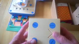 First look and unboxing CubettoA wooden robot for coding kids coding robots [upl. by Ebby]