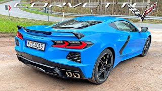 2023 Corvette C8 Stingray  REVIEW on AUTOBAHN [upl. by Welcy]