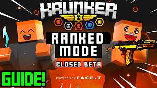 Krunkerio NEW Ranked Beta DROPS GUIDE HOW TO GET FAST [upl. by Ginger]