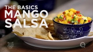 How to Make Mango Salsa  The Basics on QVC [upl. by Onirotciv]