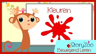 Bewegend leren  Kleuren 🔴🟡🟣 [upl. by Harrison382]