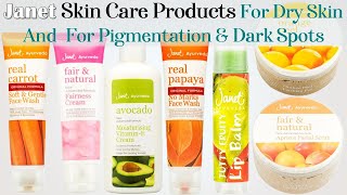 Janet Skin Care Products For Dry Skin And For Pigmentation amp Dark Spots In Sri Lanka With Price [upl. by Loree]