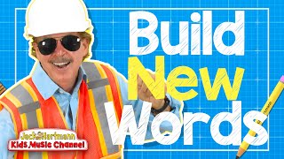 Build New Words  Prefix and Suffix for Kids  Jack Hartmann [upl. by Inaluahek]